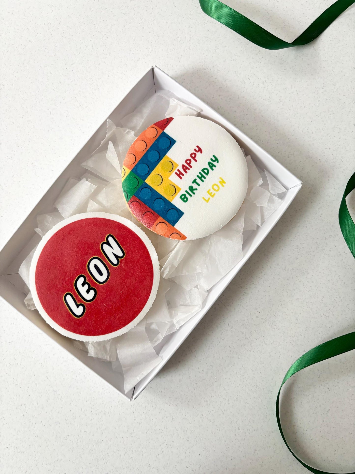 Lego Biscuits | Lego Giftbox | Cookies | Letterbox | Kids Gift | Party Favours