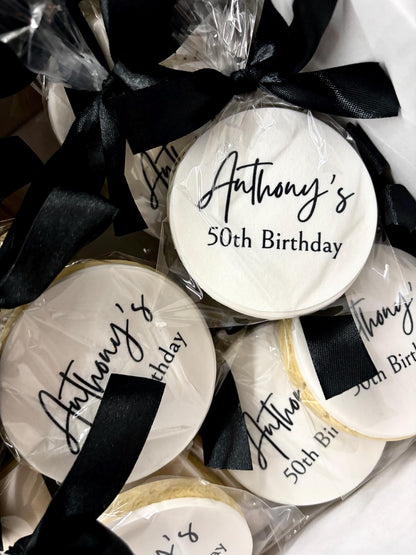Personalised Cookies | Personalised cookie | Any Font | Any Text | Any colour