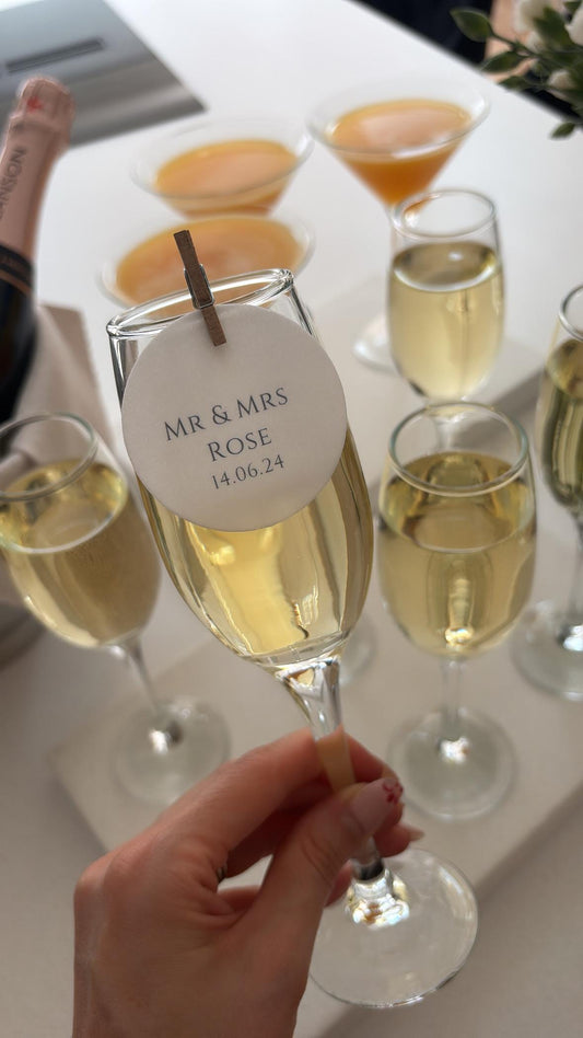 Personalised drink topper | Cocktail toppers | wedding | Events | Premium wafer paper | Party