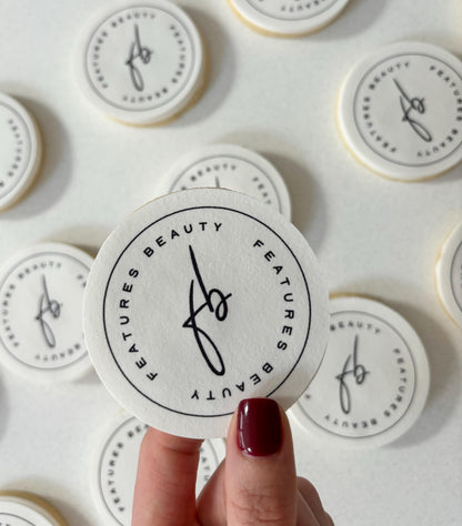 Company Logo Biscuit | Corporate gift | Corporate Cookies | Business Logo Biscuit | Company gift | Branded Cookie