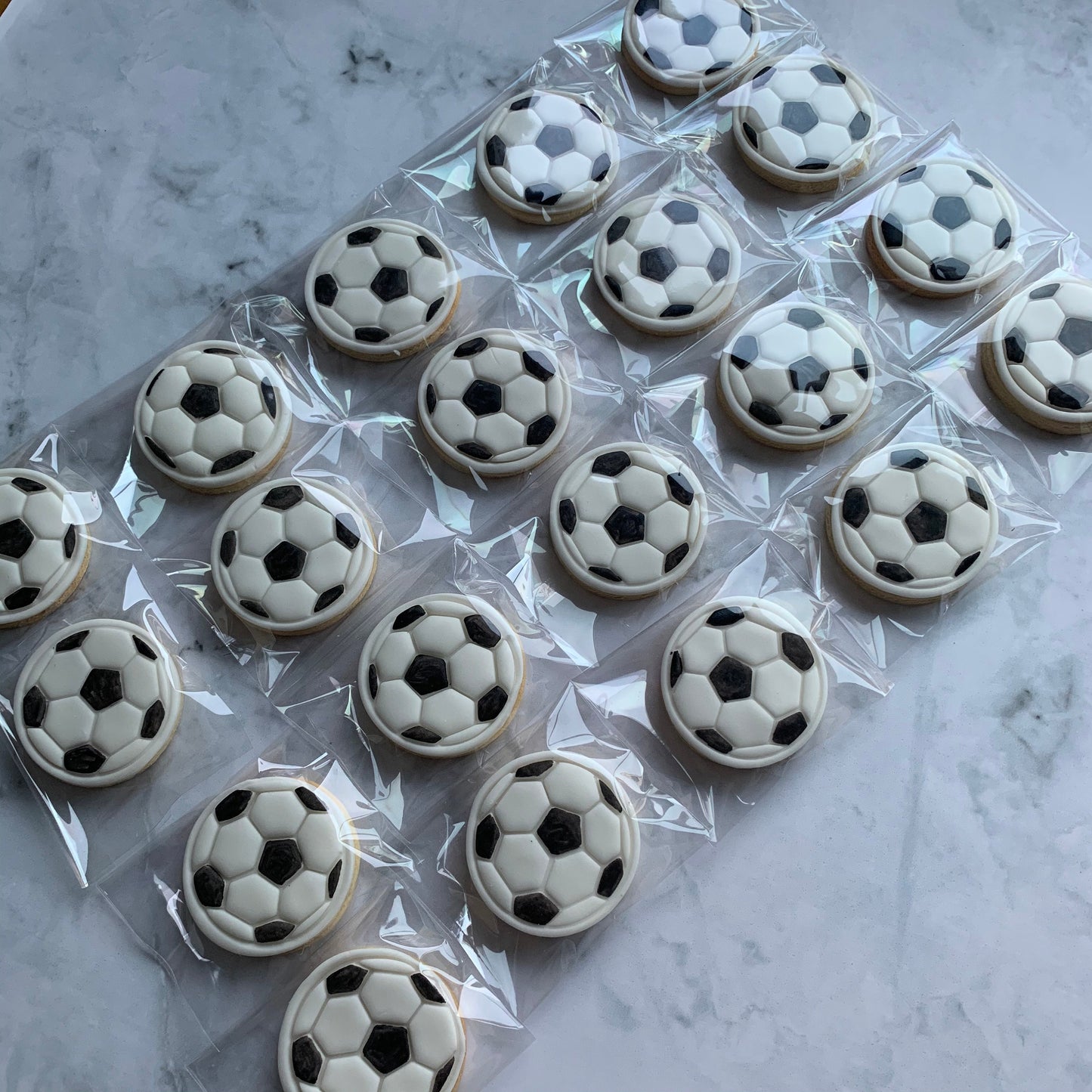 Football theme cookies