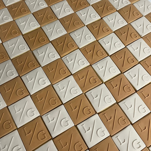 Personalised Wedding Cookies | Biscuits | Favours | Initial | Luxury | Table Favours