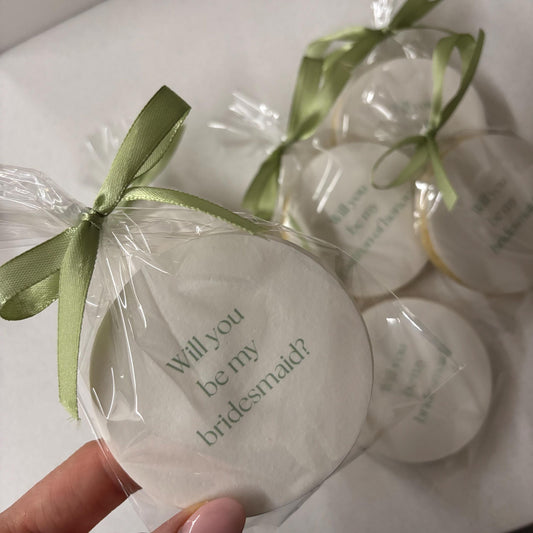 Bridesmaid Cookies | Personalised cookie | Any Font | Any Text | Any colour