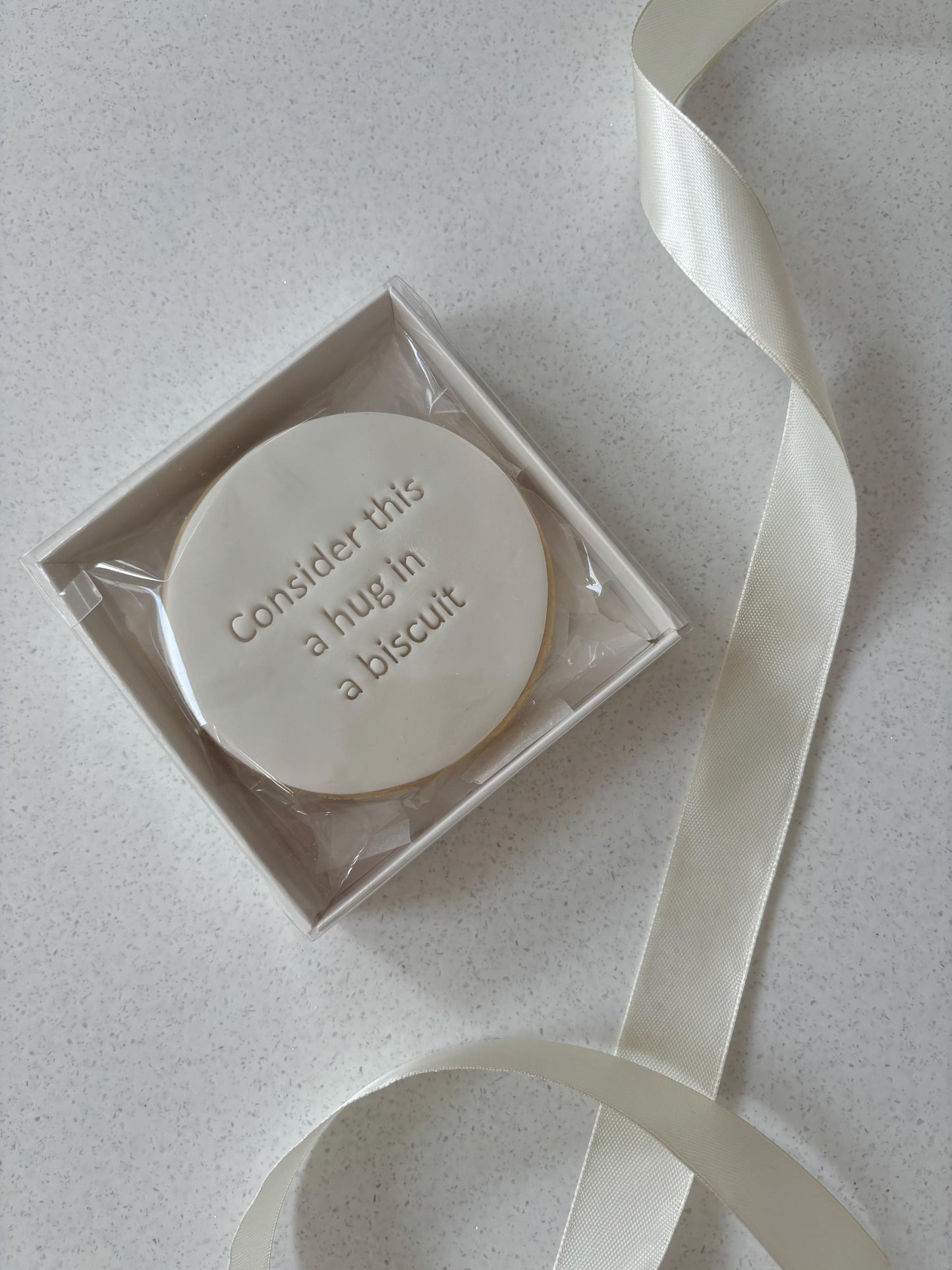 Consider this a hug in a biscuit | Self Care box | Friend gift | Letterbox Biscuits | coffee | Tea