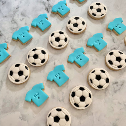 Football theme cookies