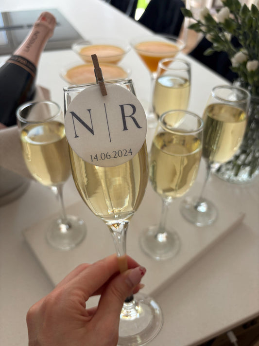 Personalised drink topper | Cocktail toppers | wedding | Events | Premium wafer paper | Party