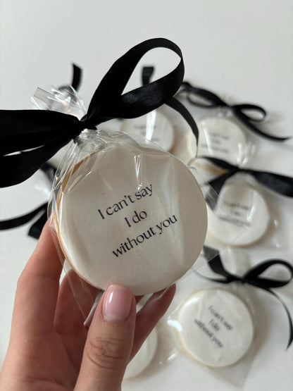 Bridesmaid proposal | Maid of Honour | Gift | Cookies | Biscuits | Personalised