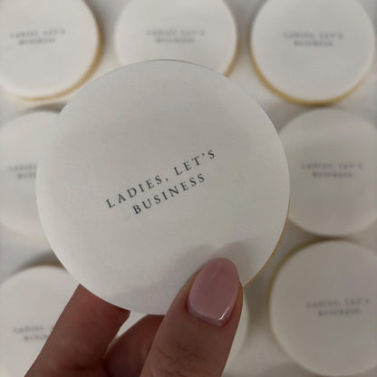 Company Logo Biscuit | Corporate gift | Corporate Cookies | Business Logo Biscuit | Company gift | Branded Cookie