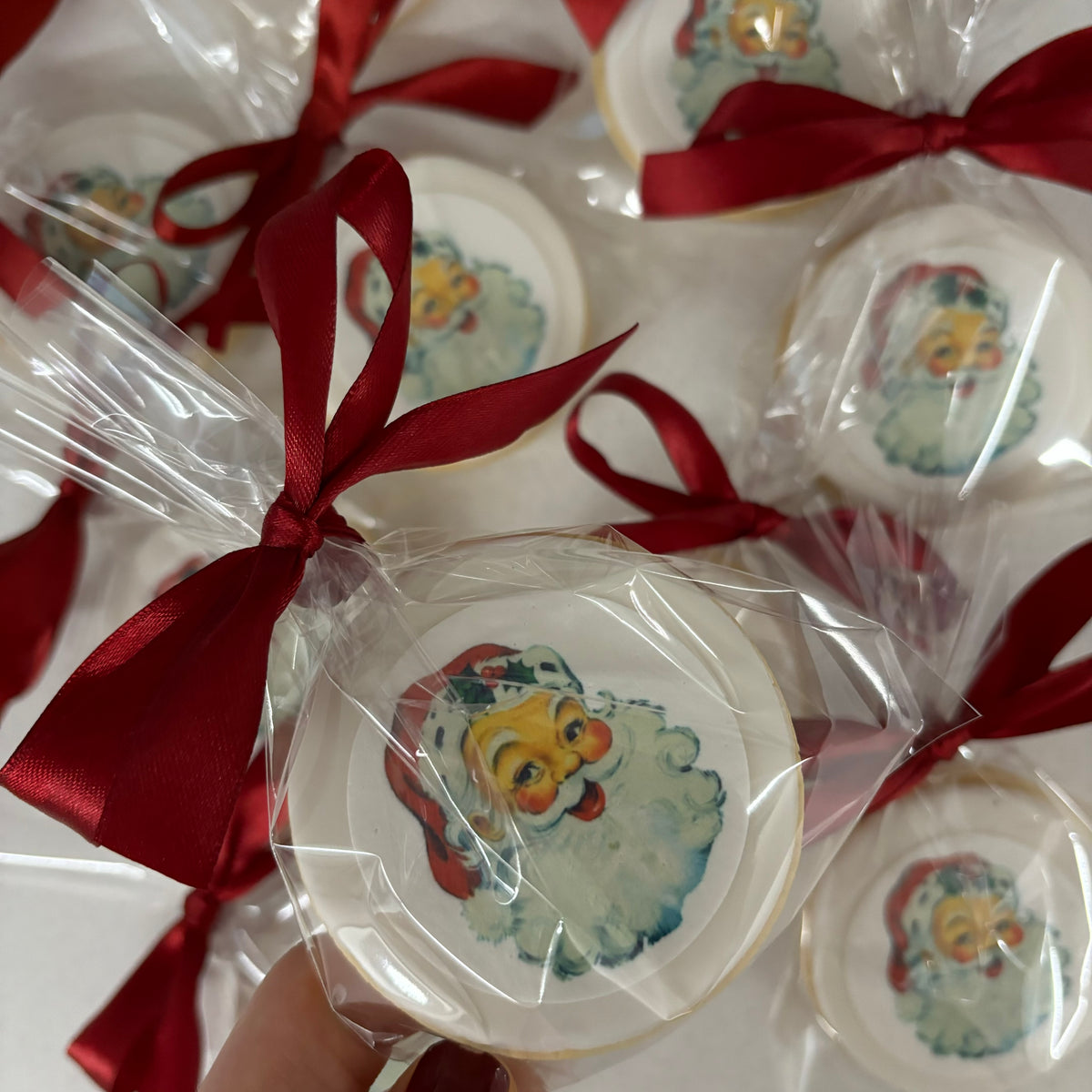 Vintage Santa Sugar Cookie | Christmas Stocking Filler