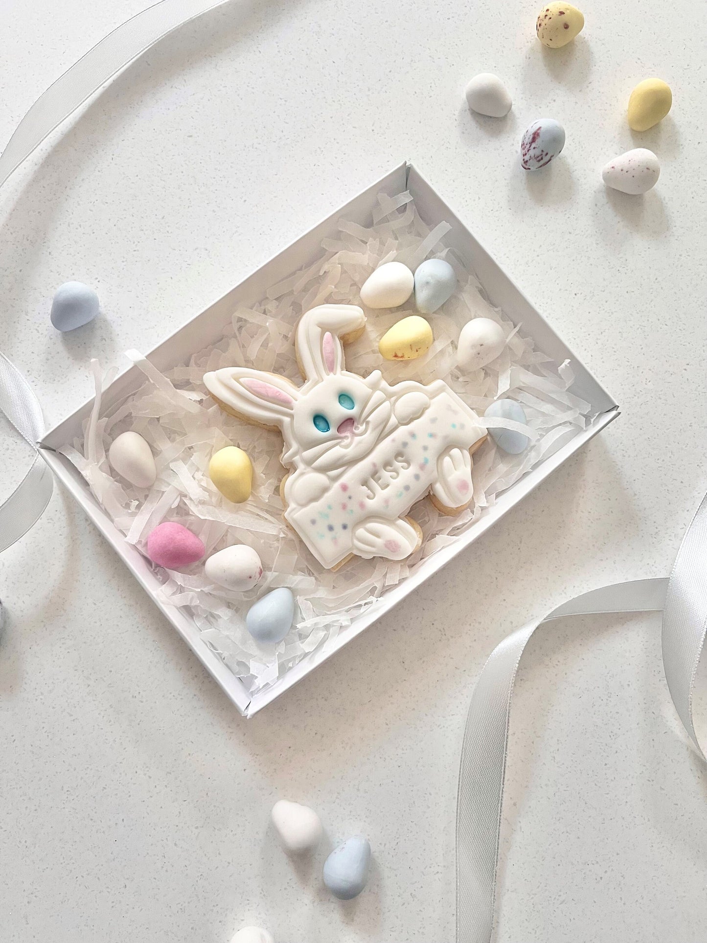 Easter gift | Easter Cookies | Mini Eggs | Personalised Easter | Letterbox | Kids easter | Easter Biscuits | Easter Rabbit