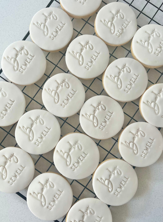 Personalised Baby Shower Biscuits | Cookies | Baby Shower | New Baby | Baby Gift