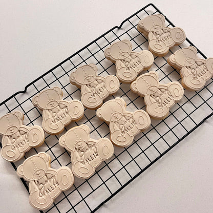 Personalised Teddy Bear Biscuits