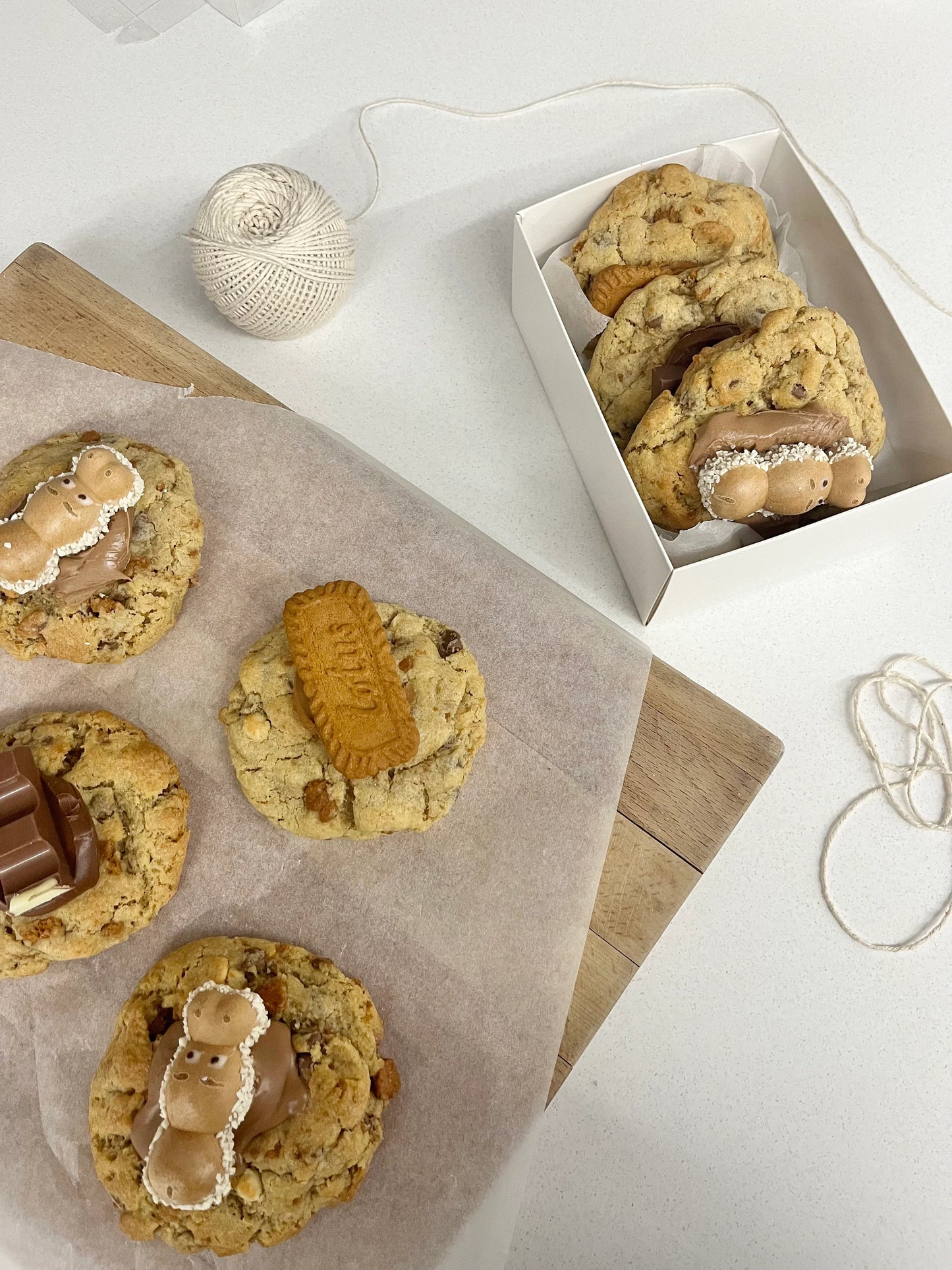 Mix & Match Stuffed Cookies | NYC Cookies | Biscoff | Nutella | Kinder