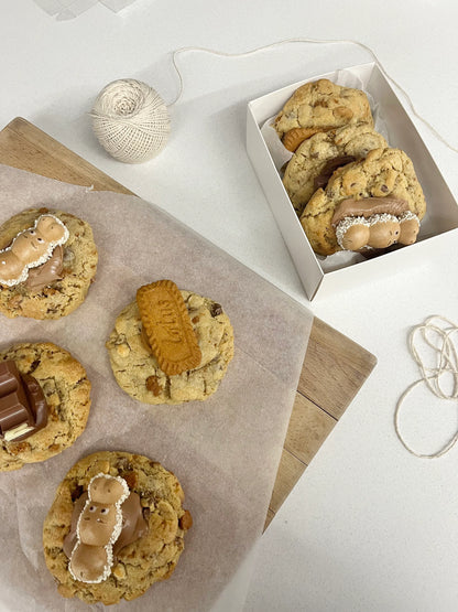 Mix & Match Stuffed Cookies | NYC Cookies | Biscoff | Nutella | Kinder